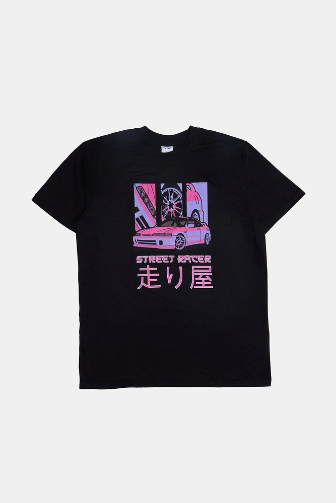 T-shirt imprimé Street Racer homme