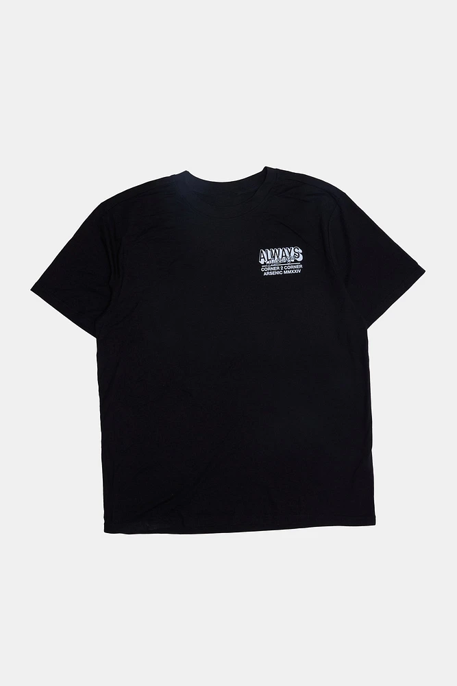 Arsenic Mens Always Sideways T-Shirt