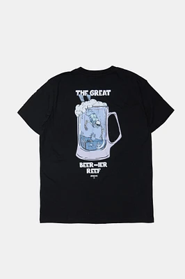 Arsenic Mens Beer-ier Reef T-Shirt