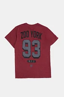 T-shirt imprimé logo universitaire Zoo York homme