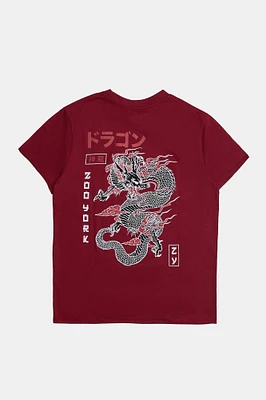 T-shirt imprimé dragon Zoo York homme