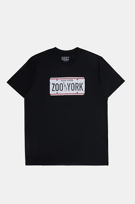 Zoo York Mens License Plate T-Shirt