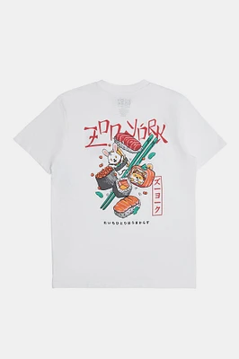 T-shirt imprimé sushi animal Zoo York homme