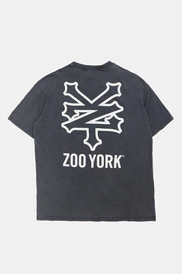 Zoo York Mens Washed Relaxed Fit T-Shirt