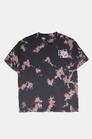 T-shirt tie-dye imprimé dragon Zoo York Homme