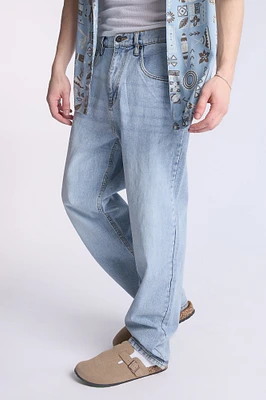 Arsenic Mens LSW Loose Rigid Jeans