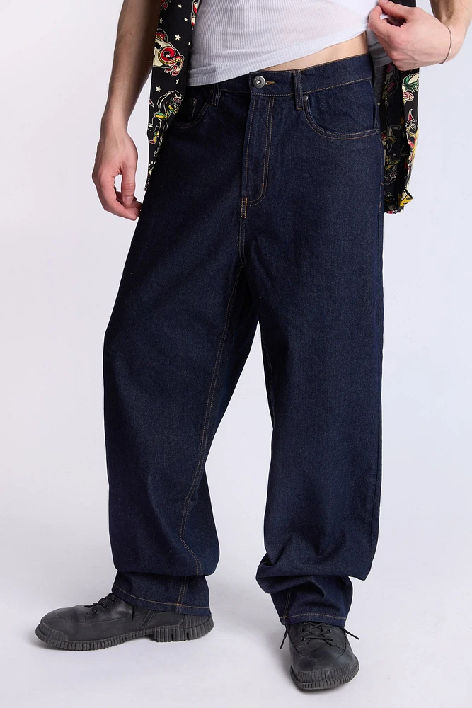 Arsenic Mens DSW Baggy Rigid Jeans