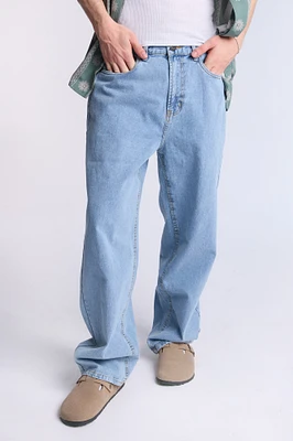 Arsenic Mens LSW Baggy Rigid Jeans