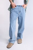 Arsenic Mens LSW Baggy Rigid Jeans