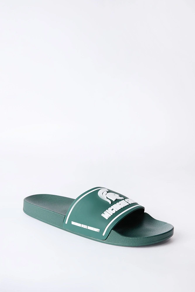 Mens Michigan State Slides