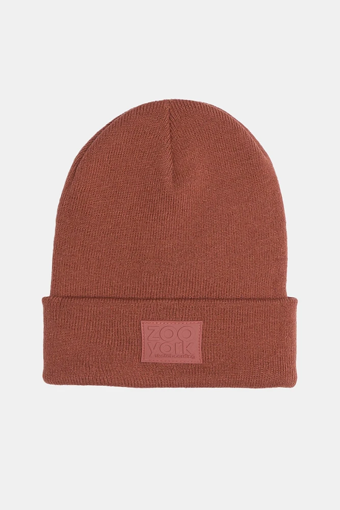 Zoo York Mens Patch Logo Beanie