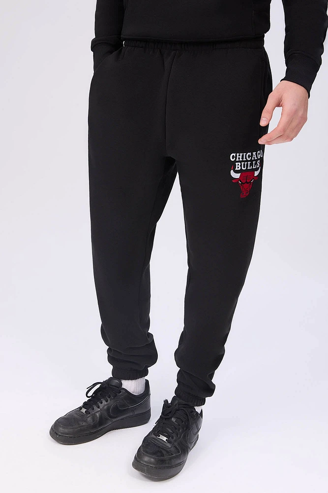 Mens Chicago Bulls Embroidered Logo Sweatpant