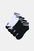 Zoo York Mens 5-Pack Ankle Socks