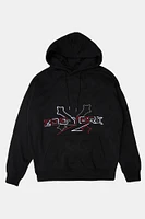 Zoo York Mens 3D Embroidered Logo Hoodie