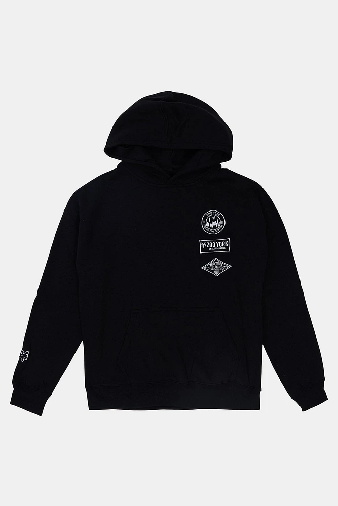 Zoo York Mens Logo Hoodie