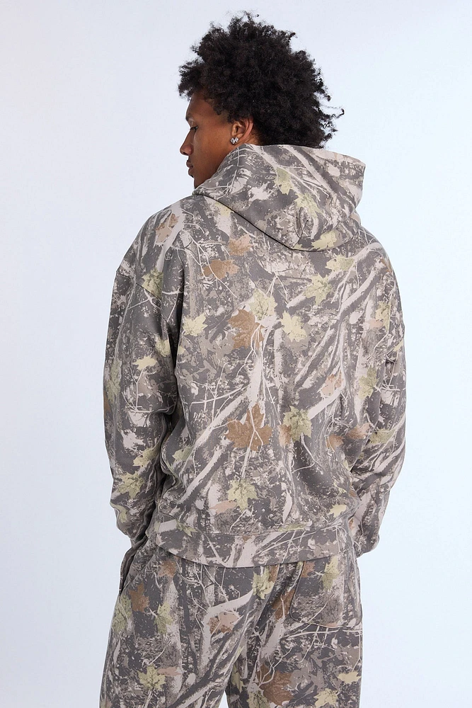 Zoo York Mens Tree Camo Hoodie