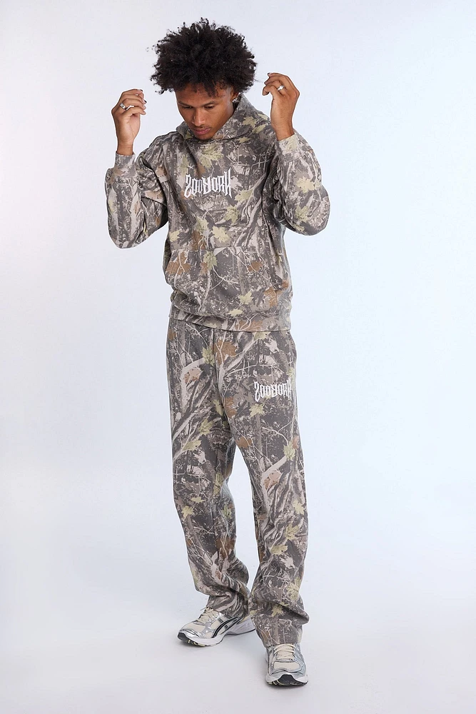 Zoo York Mens Tree Camo Hoodie