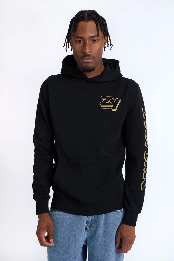Zoo York Mens Bold Logo Hoodie