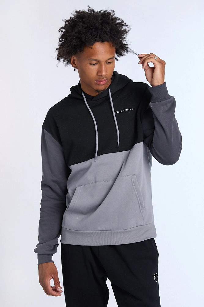 Zoo York Mens Colour Block Hoodie
