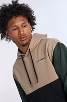 Zoo York Mens Colour Block Hoodie