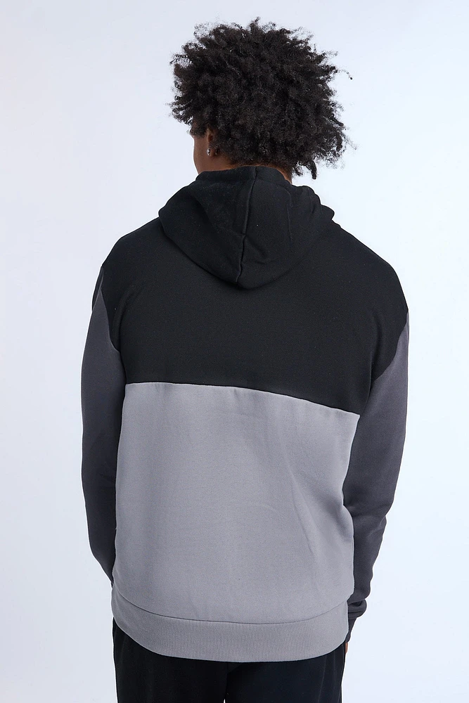 Zoo York Mens Colour Block Hoodie