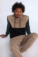 Zoo York Mens Colour Block Hoodie