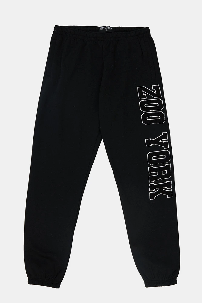 Zoo York Mens Chenille Logo Sweatpant