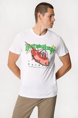 T-Shirt Imprimé Science Rick And Morty Homme