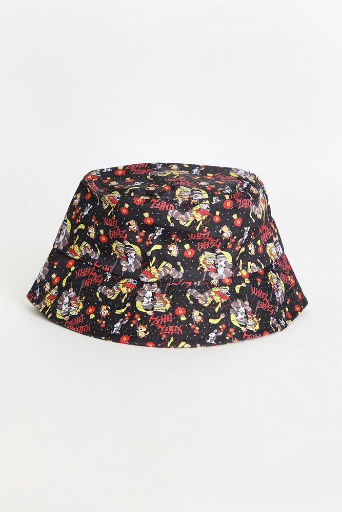 Zoo York Mens Sushi Print Bucket Hat