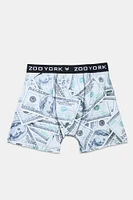 Boxer imprimé dollars Zoo York homme