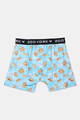 Boxer imprimé biscuits et lait Zoo York homme