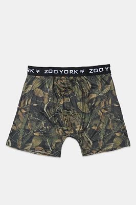 Zoo York Mens Dark Camo Boxer Brief