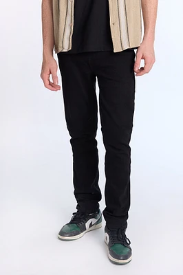 Mens Black Slim Jeans