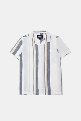 Chemise en gaze rayée Arsenic junior