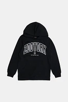 Zoo York Youth Varsity Puff Logo Hoodie