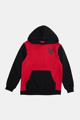 Zoo York Youth Logo Colour Block Hoodie