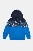 Zoo York Youth Graffiti Colour Block Hoodie