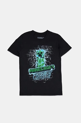 Youth Minecraft Creeper T-Shirt