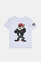 Neff Youth Biker Graphic T-Shirt