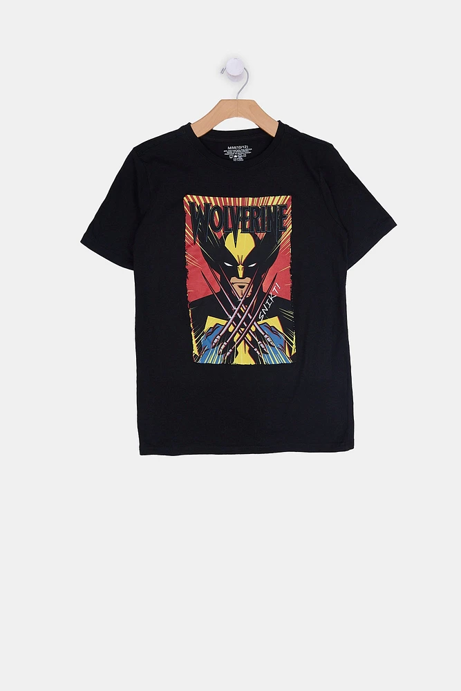 T-shirt imprimé Wolverine junior