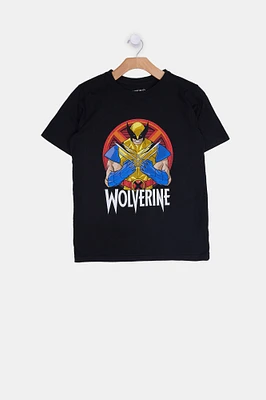 Youth 90's Wolverine Graphic T-Shirt