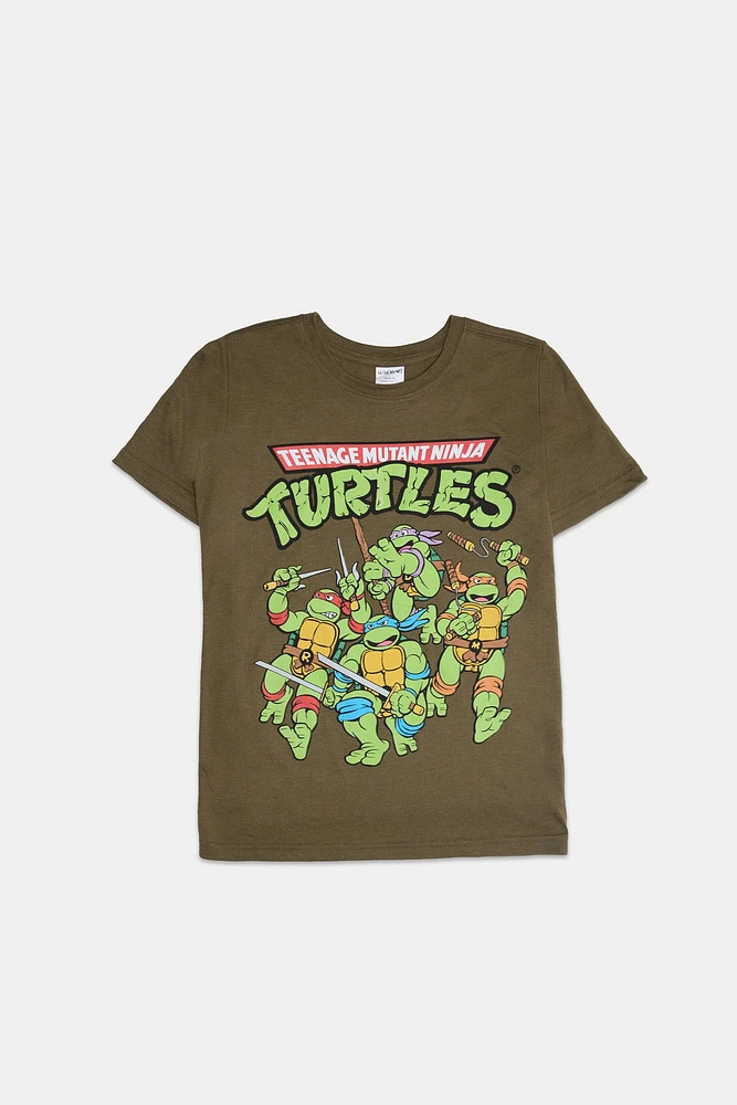 T-shirt imprimé TMNT junior