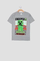 Youth Minecraft Creeper T-Shirt