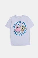 Youth SpongeBob Reach For The Stars T-Shirt