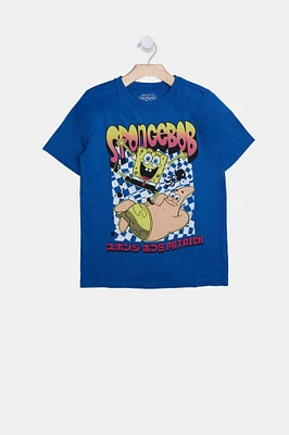 Youth SpongeBob & Patrick Graphic T-Shirt