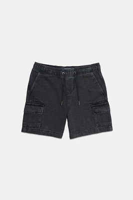 Short cargo en denim Arsenic junior