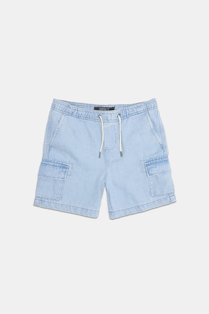 Short cargo en denim Arsenic junior