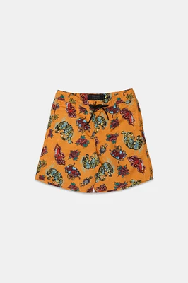 Arsenic Youth Graphic Beach Shorts