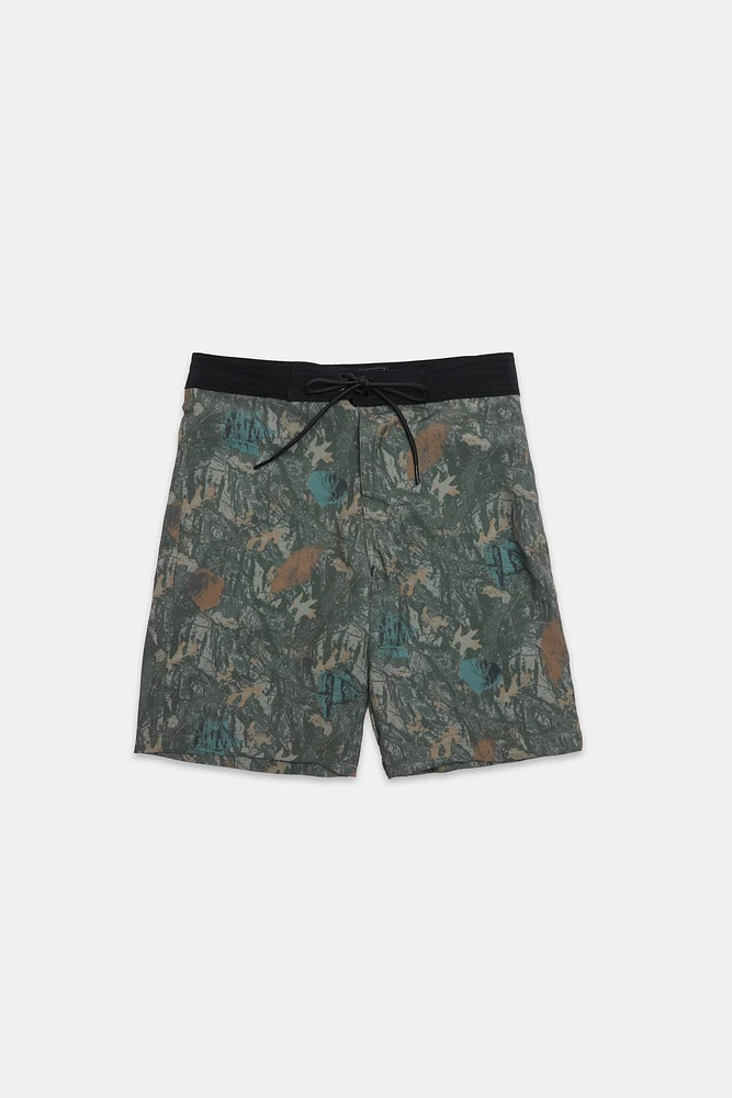 Short de plage 8" imprimé Arsenic junior