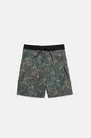 Short de plage 8" imprimé Arsenic junior